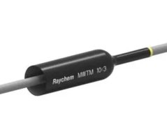 Středněsilná teplem smrštitelná trubice/bužírka s lepidlem Raychem MWTM-10/3-1000/S černá