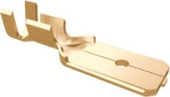 Plochý spojovací kolík, průřez vodiče 1,5-2,5 mm2, povrchová úprava pasivace SEZ 7212-03/100