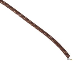 Kabel CYSY H05VV-F 2x2,5 Precon, opředený, hnědý/zlatý