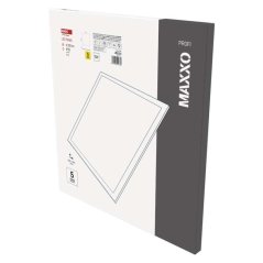 Čtvercový vestavný LED panel Emos Maxxo ZB1214, bílý, 36 W, neutrální bílá