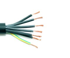 Kabel CGTG 7x1,5 - černý