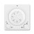 Termostat univerzální s otočným nastavením teploty (ovl. jednotka) ABB Swing 3292G-A10101 B1 - jasně bílá