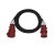 Gumový venkovní prodlužovací kabel 3 fázový Emos PM1103 400 V, 4 mm2, černý, 15 m