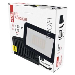 LED reflektor INOVO 30W, antracit, neutrální bílá Emos ZS2632