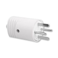 Vidlice s přímým vývodem, 10 A, 440 V AC, vzor D ABB 5538N-C01704 S - šedá