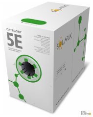 Datový kabel UTP-PVC 5E Solarix SXKD šedý