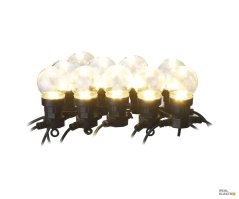 LED světelný řetěz Emos DCPW01, IP44, venkovní, vnitřní, čiré, 10 ks - 5 m