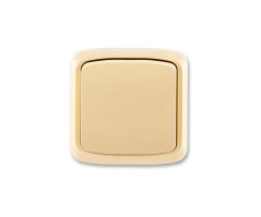 Spínač kompletní ABB Tango 3558A-06940 D, IP44, řazení 6 - béžová