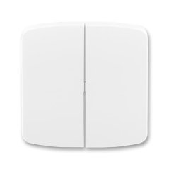 Kryt spínače dělený ABB Tango 3558A-A652 B - bílá