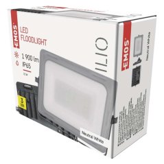 LED reflektor ILIO, 21W, černý, neutrální bílá Emos ZS2520