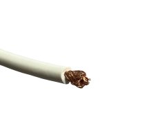 Sdělovací kabel se stíněním SRO 2-22, NKT, bílý - 1 m