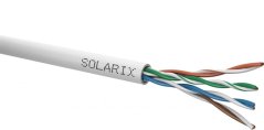 Datový kabel UTP-PVC 5E Solarix SXKD šedý