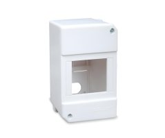 Kryt jističe Elcon 4 moduly, IP40, plombovatelný - bílá