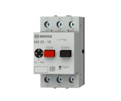 Motorový ochranný spouštěč Merz MS25-16, 10-16 A