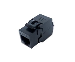 Keystone CTnet RJ45 UTP CAT6, samozářezový - černý