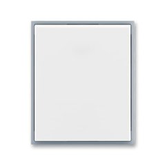 Kryt spínače jednoduchý ABB Element 3558E-A00651 04 - bílá/ledová šedá