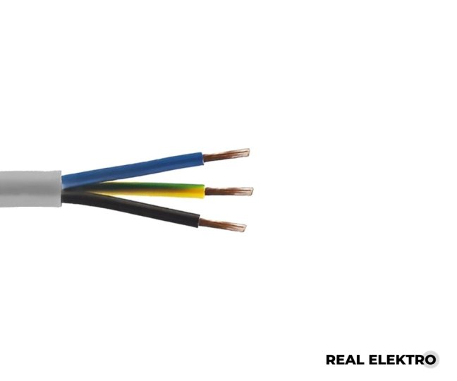 Kabel CSSS V05SS-F 3x1 Precon, silikonová izolace, šedý