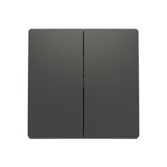 Kryt spínače dělený ABB Zoni 3559T-A00652 237 - matná černá