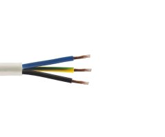Kabel CSSS V05SS-F 3x1 Precon, silikonová izolace, bílý - 1 m