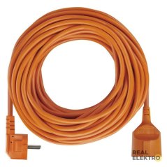 Prodlužovací kabel 20 m / 1 zásuvka / oranžový / PVC / 230 V / 1,5 mm2 Emos P01120
