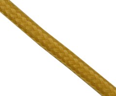 Kabel CYSY H05VV-F 2x0,75 Precon, opředený, zlatý