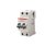 Chránič s jističem Compact 1+N ABB DS201 B16 A30, 16A, charakteristika B, 30mA, A, 6kA