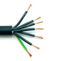 Kabel CGSG 7x0,75 Precon - černý