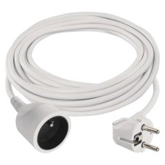 Prodlužovací kabel 7 m / 1 zásuvka / bílý / PVC / 1 mm2 Emos P0117