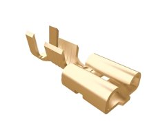 Plochá dutinka SEZ 7102-01/100, průřez vodiče 0,5-1 mm2 - 1 ks