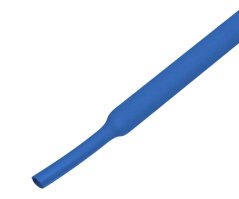 Univerzální slabostěnná teplem smrštitelná trubice/bužírka modrá Wapro WST2-032-06-2 3,2/1,6 mm (1/8") 100 cm