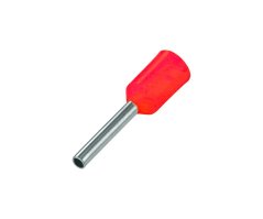 Dutinka lisovací GPH DI 1.5-10, průřez 1,5 mm2 - červená