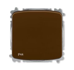 Přepínač střídavý, s krytem, řazení 6, IP44, bezšroubové svorky ABB Tango 3559A-A06940 H - hnědá