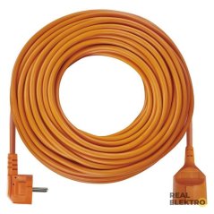Prodlužovací kabel 40 m / 1 zásuvka / oranžový / PVC / 230 V / 1,5 mm2 Emos P01140