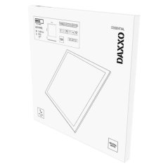 Čtvercový vestavný LED panel Emos Daxxo backlit ZB2414, bílý, 36 W, neutrální bílá