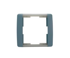 Rámeček jednonásobný ABB Element-Time 3901E-A00110 23 - modrošedá