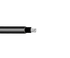 Kabel 1-AYY-O 1x120, černá - 1 m