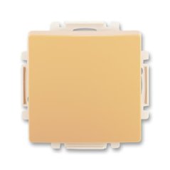 Spínač jednopólový, řazení 1, s krytem ABB Swing 3557G-A01340 D1 - béžová