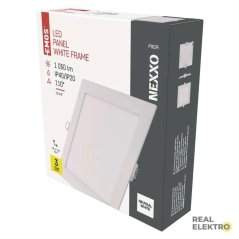 Čtvercové vestavné LED svítidlo Emos Nexxo ZD2135, 12,5 W, neutrální bílá