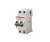 Chránič s jističem Compact 1+N ABB DS201 B10 A30, 10A, charakteristika B, 30mA, 6kA