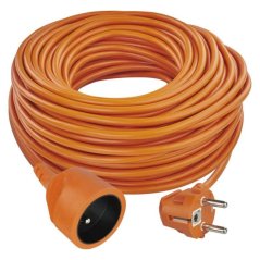 Prodlužovací kabel 40 m / 1 zásuvka / oranžový / PVC / 230 V / 1,5 mm2 Emos P01140