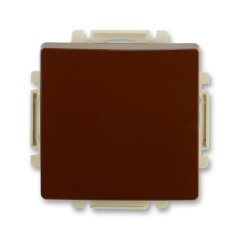 Přepínač střídavý, řazení 6, s krytem ABB Swing 3557G-A06340 H1 - hnědá