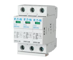 Svodič přepětí třídy T1+T2 (B+C) Eaton 158330 SPBT12-280/3, 3P sada pro TN-C