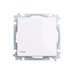 Přepínač střídavý, s krytem, řazení 6, IP44 ABB Zoni 3559T-A06940 500 - bílá