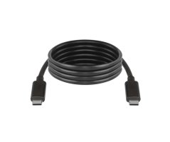 Nabíjecí a datový kabel Emos SM7028BL, USB C - USB C, černý - 1 m