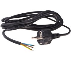 Flexo šňůra pryž H05RR-F B31 913109-1-1, 3x1 mm2, 5 m, černá