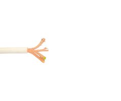 Kabel stíněný NKT SROM 4-22 B, 4x0,22 mm, bílá