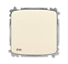 Přepínač střídavý, s krytem, řazení 6, IP44, bezšroubové svorky ABB Tango 3559A-A06940 C - slonová kost