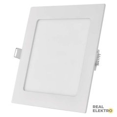 Čtvercové vestavné LED svítidlo Emos Nexxo ZD2145, bílé, 18 W, neutrální bílá