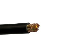 Sdělovací kabel se stíněním SROS 6-22, NKT, černý - 1 m