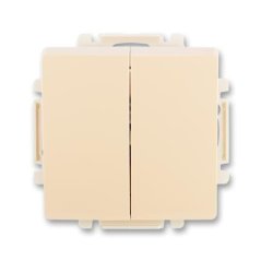 Přepínač sériový, řazení 5, s krytem ABB Swing 3557G-A05340 C1 - krémová